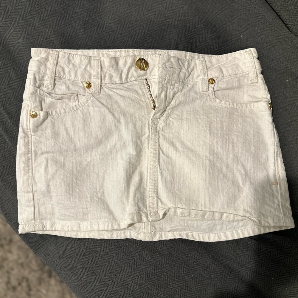 Guess by Marciano White Mini Skirt